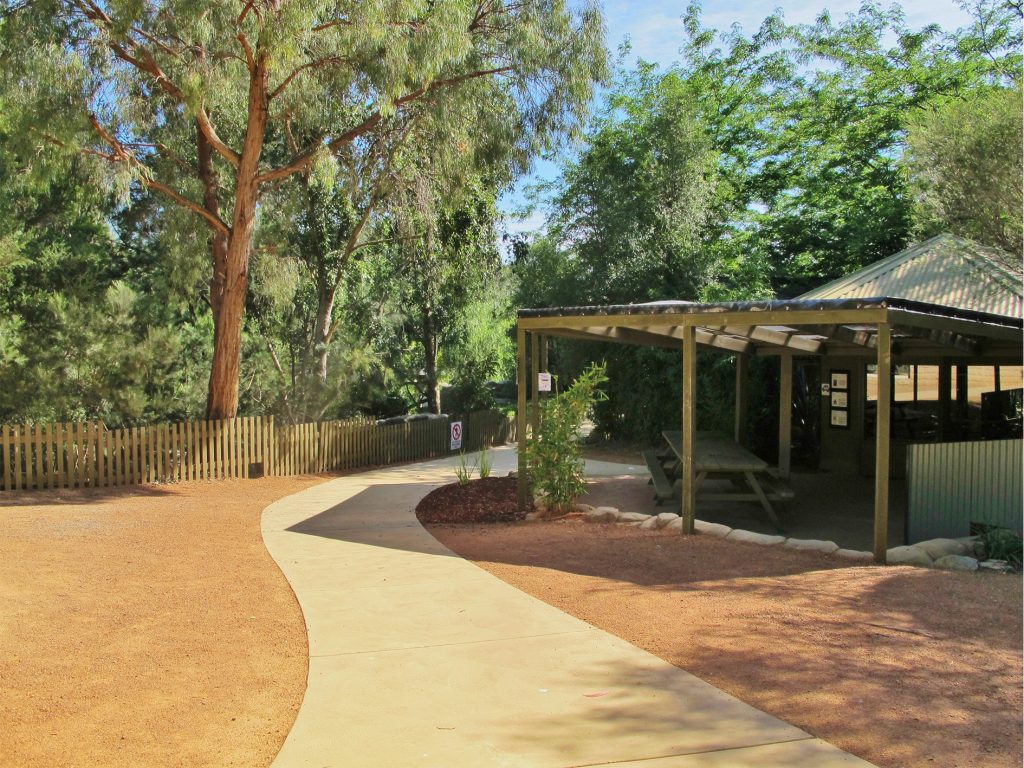 Asian Aviary - BBQ area