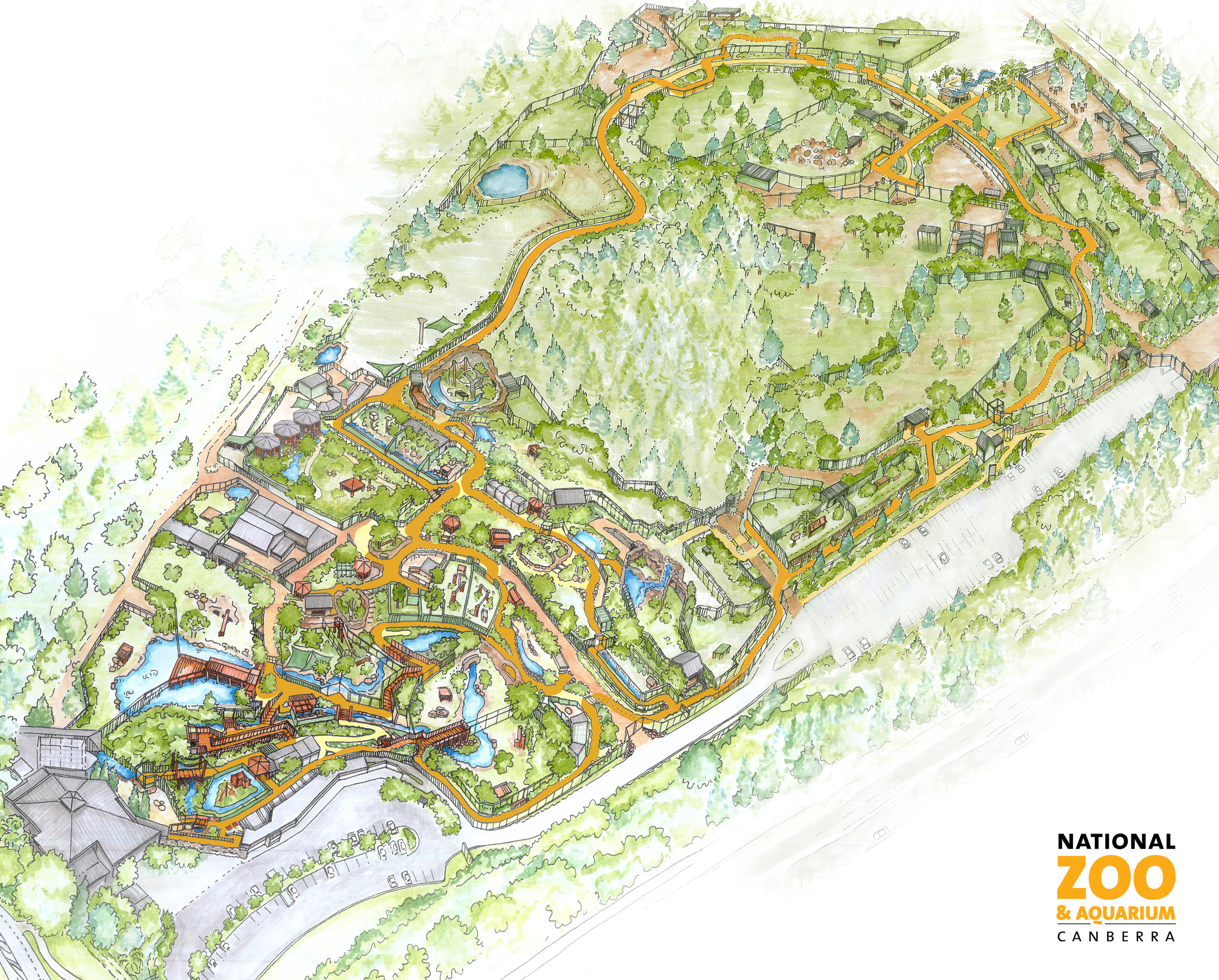 Zoo Map – Interactive