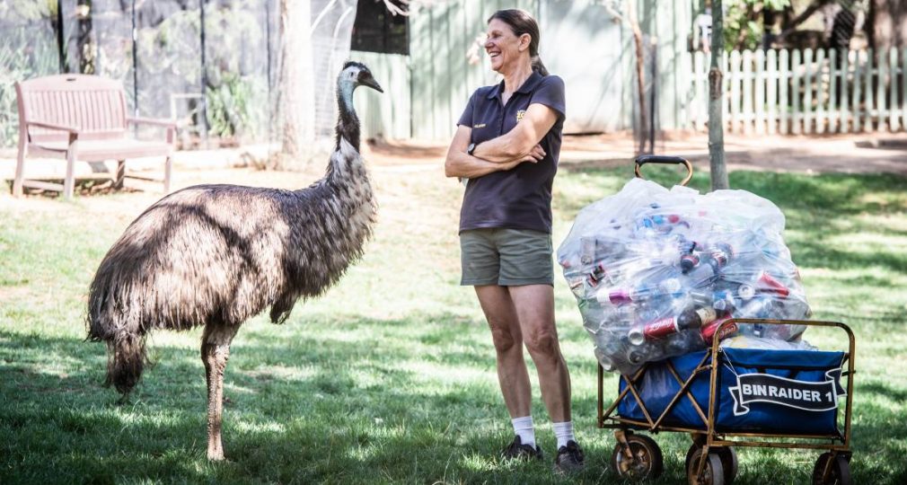 National Zoo volunteer recycles 170,000 containers for wildlife